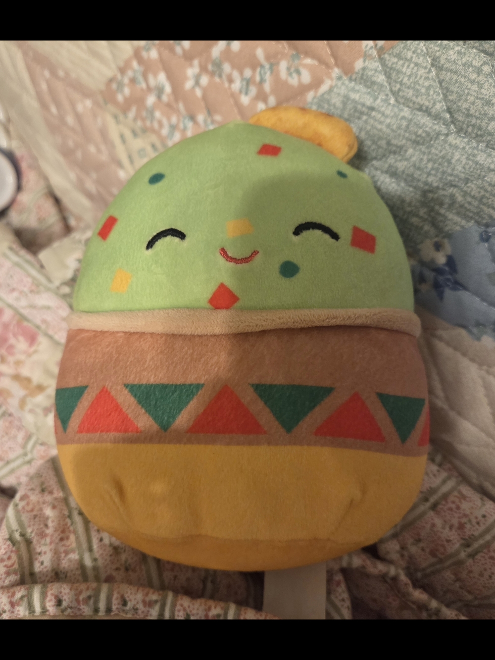 Plush Taco Kids Accessory - Green, Yellow, Brown